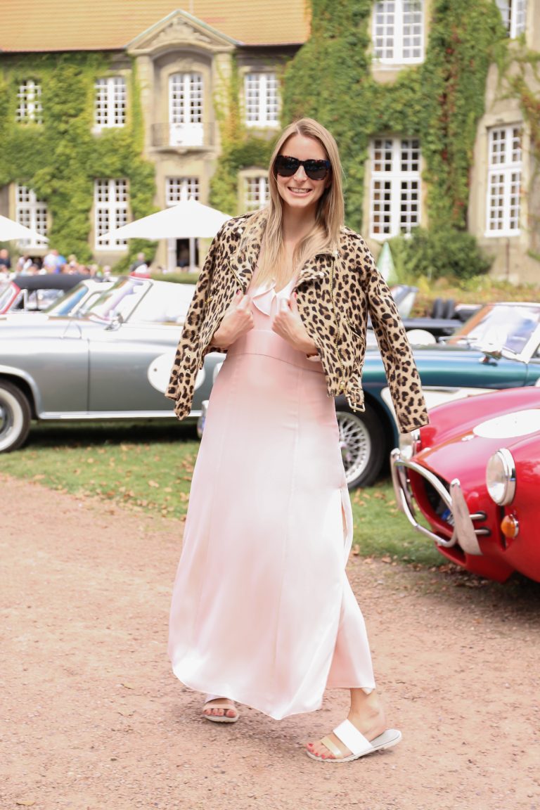 Leopard Print│Pink Maxi Dress