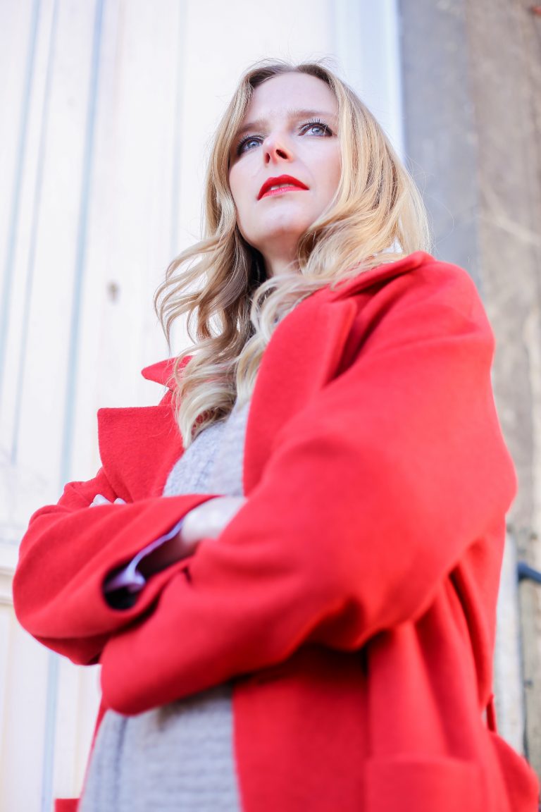 Patent Leather│Red Coat