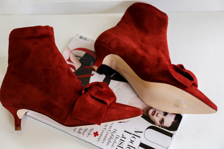 New in: Zara Red Boots